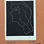 Matisse Henri Variation on a profile II Original engraving initials Hand signed