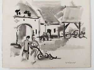 Steinlen Aim&Atilde;&copy; Daniel ORIGINAL LITHOGRAPH Signed in Plate VERY RARE