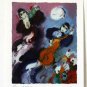 Edward Ben Avram "Musicians at Jewish Wedding" Signed + numbered 22/50 Serigraph