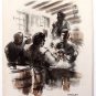 Steinlen Aim&Atilde;&copy; Daniel ORIGINAL LITHOGRAPH signed in plate VERY RARE