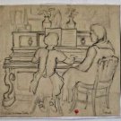 Tourte Suzanne-pencil Drawing on Paper Stamped and hand signed 1942