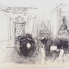Dufy Raoul "Collection particuliere" Signed in  Plate Lithograph 1965