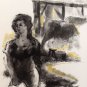 Aimé Daniel Steinlen ORIGINAL LITHOGRAPH Signed in Plate VERY RARE