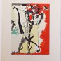 Lurcat Jean – "Composition" Homage a Raoul Dufy Lithograph