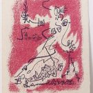 Masson Andre -" Le départ (The Departure)" Lithograph