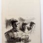 Steinlen Aimé Daniel ORIGINAL LITHOGRAPH Signed in Pate VERY RARE