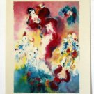 Edward Ben Avram "THE VIOLINIST" Hand Signed and Numbered 9/50 Serigraph