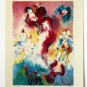 Edward Ben Avram "THE VIOLINIST" Hand Signed and Numbered 9/50 Serigraph