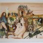 Heine Lithograph Hand Signed and Numbered 215/275 in pencil by the artist