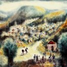 Albert Goldman ""Landscape II " Hand Signed and Numbered 118/250 Serigraph