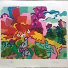 LAPICQUE CHARLES 'LA CHASSE AU TIGRE' HAND SIGNED AND NUMBERED 16/120