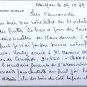Raymond Muelle-Personal handwritten letter signed 1979 VERY RARE