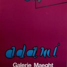 Adami Valerio original "Gallery Maeght" French Mid Century Modern Art Poster