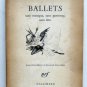 Celine- "BALLETS sans musique, sans personne, sans rien" 1959 1st edition