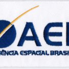 Brazilian Space Agency AEB Badge Iron On Embroidered Patch