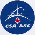 Canadian Space Agency CSA Badge Iron On Embroidered Patch