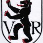 Canton of Appenzell Ausserrhoden Outer Rhodes Coat of Arms Switzerland Embroidered Patch 2.5x3