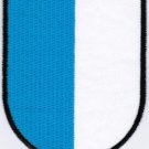 Canton of Lucerne Coat of Arms Switzerland Swiss Confederation Iron On Embroidered Patch 2.5x3