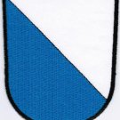 Canton of Zurich Coat of Arms Switzerland Swiss Confederation Iron On Embroidered Patch 2.5x3