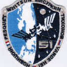 ISS Expedition 51 International Space Station Badge Iron On Embroidered Patch 3.5x4
