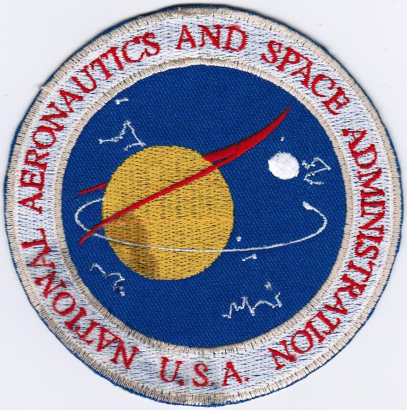 NASA Seal National Aeronautics and Space Administration Agency USA Patch Logo 
