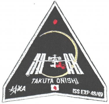 Takuya Onishi Soyuz MS Irkut Russia Human Space Flights Embroidered Patch 4x3.85