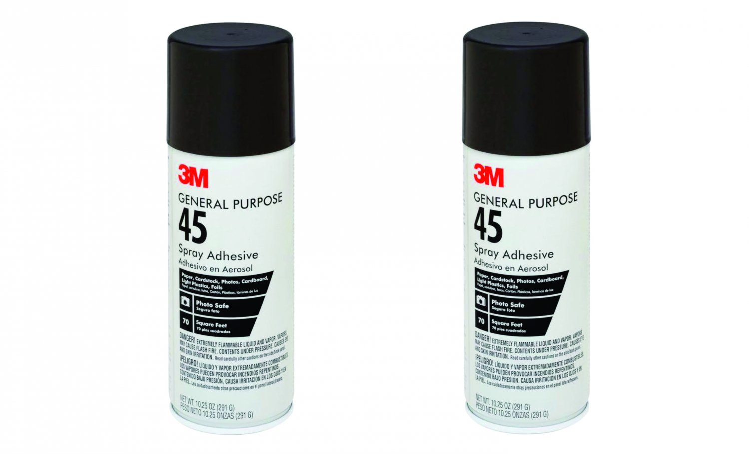 3M General Purpose 45 Spray Adhesive 10-1/4-Ounce - 2 cans