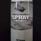 Premium Color Spray Enamel White Gloss All Purpose Paint 10 oz