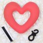 Heart Shaped Hair Bun Maker - Pink