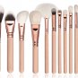 15 Piece Pro Makeup Brush Set - Pink