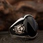 Handmade Jewelry 925 Sterling Silver Onyx Stone Mens Ring All Size Onx001