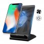 NANFU Fast Qi Wireless Charger Stand with Cooling 7.5W for Qi Cell Phone
