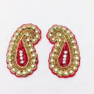 paisley shaped applique