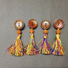 Tassels, tribal tassels, banjara tassels, silk thread tassels