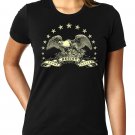 American Eagle Resistance Shirt - RESIST TRUMP FASCISM - Women's T Shirt SIZE L