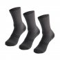 3 Pack Dim Gray Thick Cushioned Elite Socks Men's Sports Socks for Gym