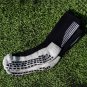 3 Pack Men's Anti Slip Soccer Grip Socks Black