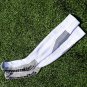 3 Pairs Pack Long Football Grip Socks White
