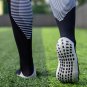 3 Pack Long Compression Tube Grip Socks Black
