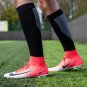 3 Pack Long Compression Tube Grip Socks Black
