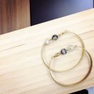 StonChic Natural Stone Brass Bangle