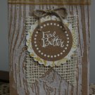 Feel Better Handmade Card