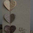 Follow Your Heart Handmade Card
