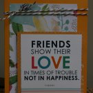 Friendship Handmade Card