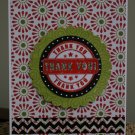 Thank You Handmade Card