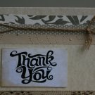 Thank You Handmade Card
