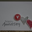 Happy Anniversary Handmade Card