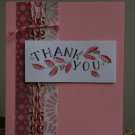 Thank You Handmade Card