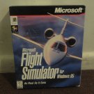 Microsoft Flight Simulator for Win. 95, As Real as it gets, in RARE BIG BOX. Look!