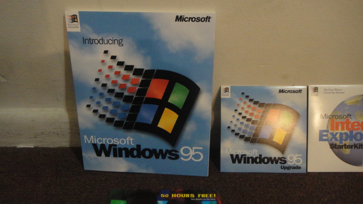 Microsoft Windows 95 Upgrade CD-ROM Edition BIG RETAIL BOX Authentic ...